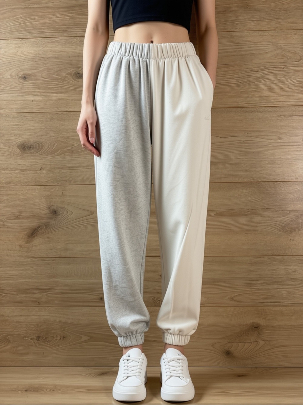 Hollister Ultra High Rise Two Tone Colorblock Sweatpants XS